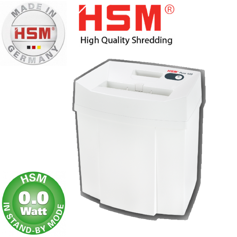 HSM Pure 120 Cross Cut Shredder