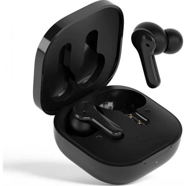 QCY T13 Bluetooth Earphones TWS BT 5.1, ENC, touch control earbuds with 4 microphones, HD call, Headset customizing APP Black EU 6957141406915